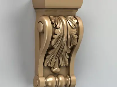 Corbel 002 3D model