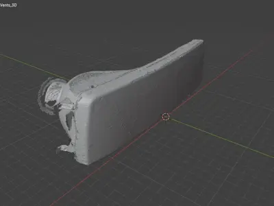 Air Ducts  Vents For Golf MK3  3D print model