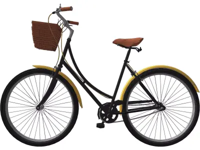 bicycle 02 3D model