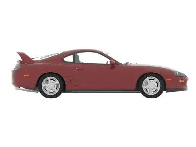 Toyota Supra Turbo 1996 MKIV 3D model
