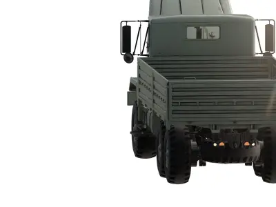 M939 series 5-ton 6 by 6 truck 3D model