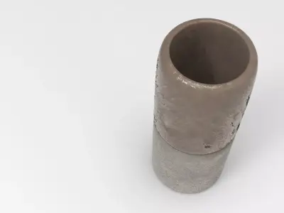 Aha Umbrella Stand Low-poly 3D model