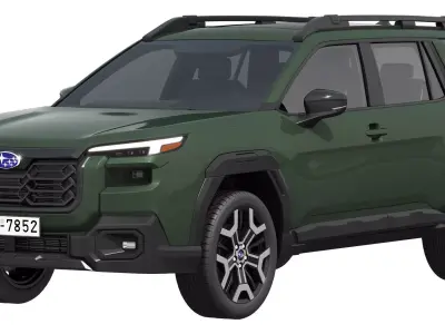 Subaru Outback 2026 3D model