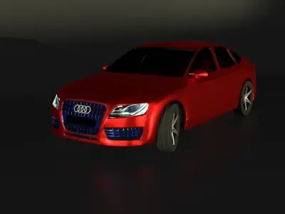 Audi A5 SportBack 2012 Free 3D model