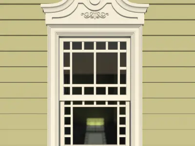Window Header 5 3D model