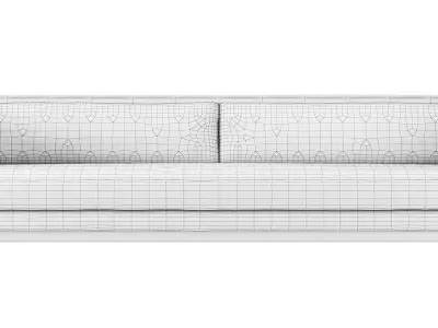 CB2 Brava Houndstooth Sofa 3D model