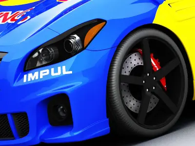 Infiniti M45 Impul Race Version 3D model