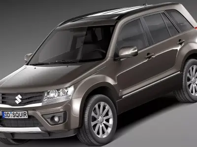 Suzuki Grand Vitara 5-door 2013 3D model