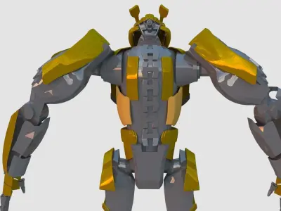Bumblebee robot 3D model