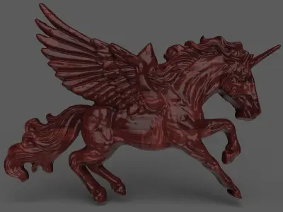 horse cnc 2  3D print model