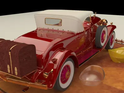 CLassic car 3D model