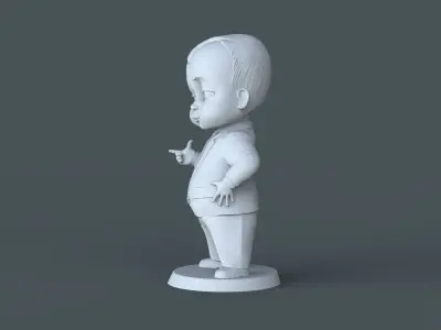 Boss Baby 3D print model 2 3D print model