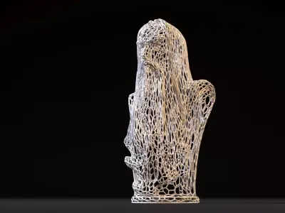 Saruman the White 3D print model