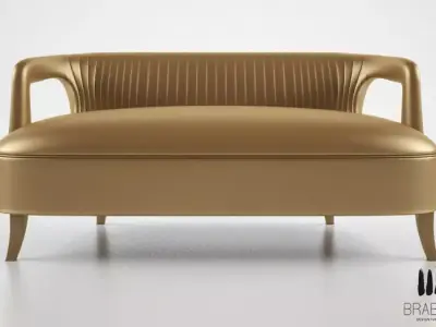 Brabbu Karoo 2 seat sofa 3D model