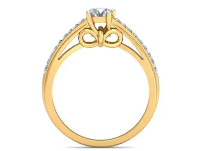 elegant luxury ring 3D print model purchase