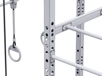 Sisu Fitness Frame 3D model