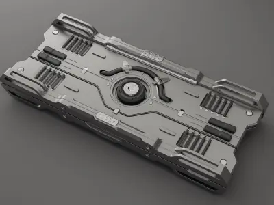 Sci-Fi Industrial Object 05 3D model