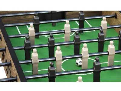 Table Football Super Game  3D model