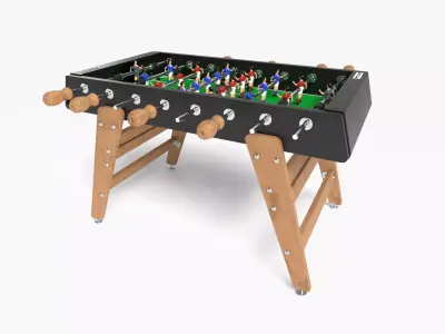 RS3 Wood Football Table 3D model