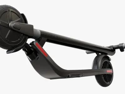 Scooter electric 02 folded 3D model