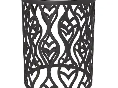 Round Accent Table Hemingway Islands 3D model