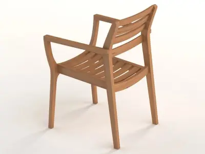 Danish Stacking Chair 3D model