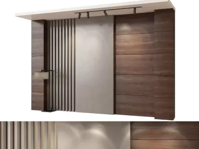 Decorative Wall Panel 02 3D model