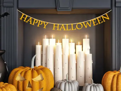 decorative set 33 3D model