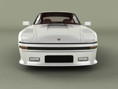 Porsche 911 Slantnose 3D model