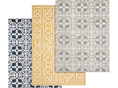 Rug Set 2372 3D model