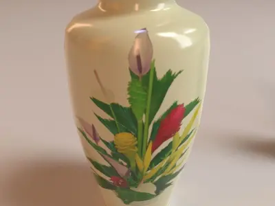 PBR Vintage Decor Vases Low-poly 3D model