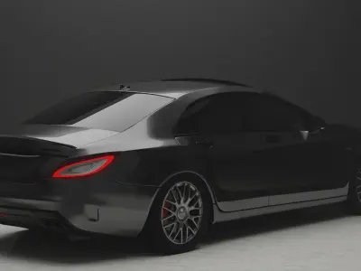 Mercedes-Benz CLS 63 W218 3D model
