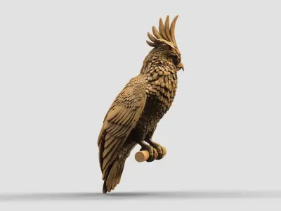 parrot 3D print model