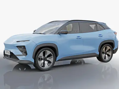 Electric crossover Chery eQ7 2023 3D model