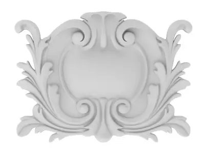 Cartouche Ornament 032 3D model