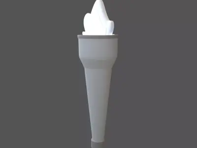Torch v2 003 Low-poly 3D model