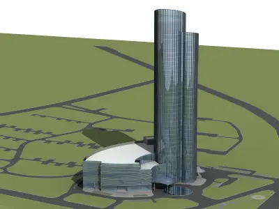 Building 84 3D model