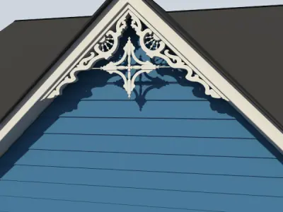 Gable Decoration 3 3D model