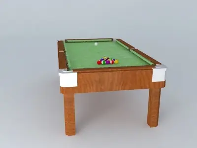 Pool Table Free 3D model