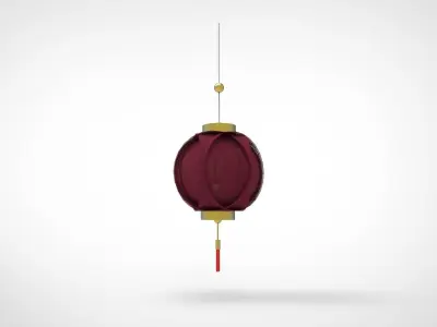 lantern L chinese 3D model