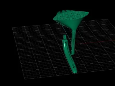 Two Stunning earrings 3D print model