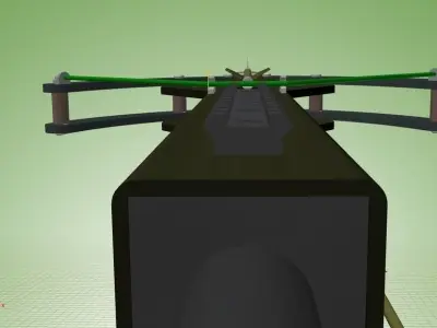Cross Bow Concept Free 3D model
