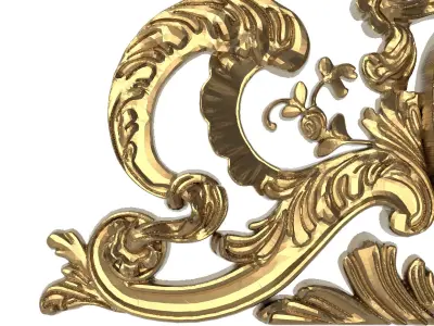 decorative pattern ready for 3D printing 3D model 29