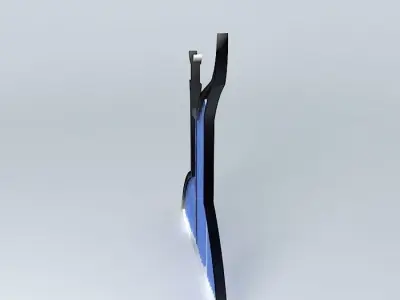 The Mesiahn Harp Free 3D model