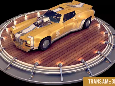 Redline Trans AM by DSZarts 3D model