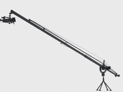 Jimmy Jib Low-poly 3D model