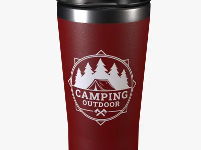 Thermal mug 3D model