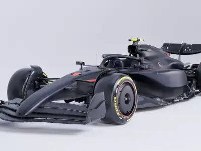 F1 2025 RB21 Formula 1 Race Car Low-poly 3D model Low-poly 3D model