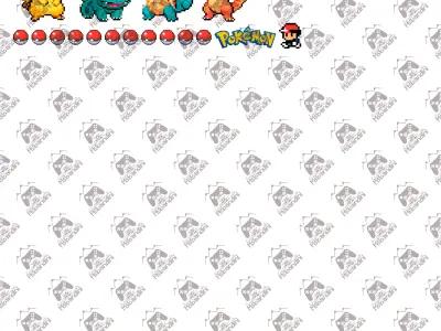 Decoration Pixel Pokemon 3D print model