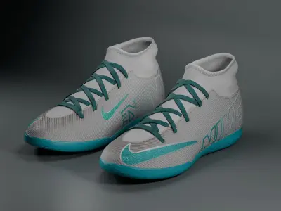 Shoes - Nike Mercurial Low-poly 3D model
